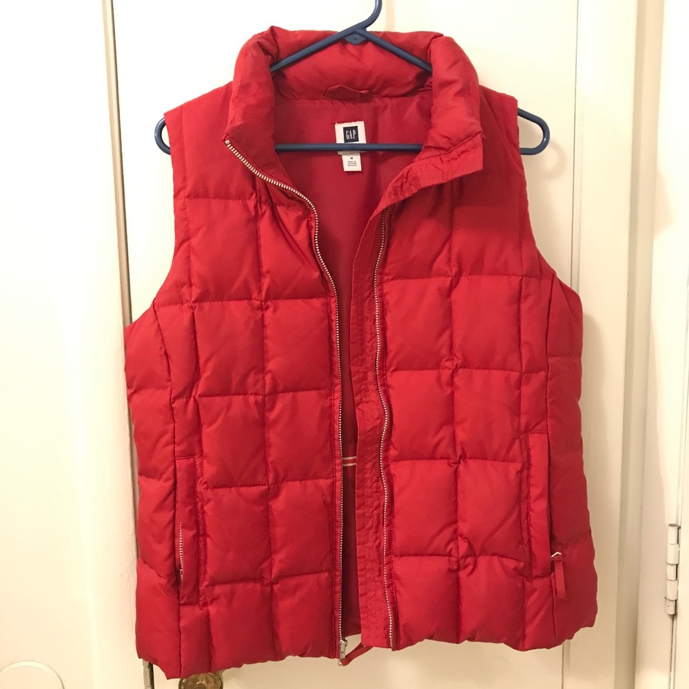 Red Puffer Vest